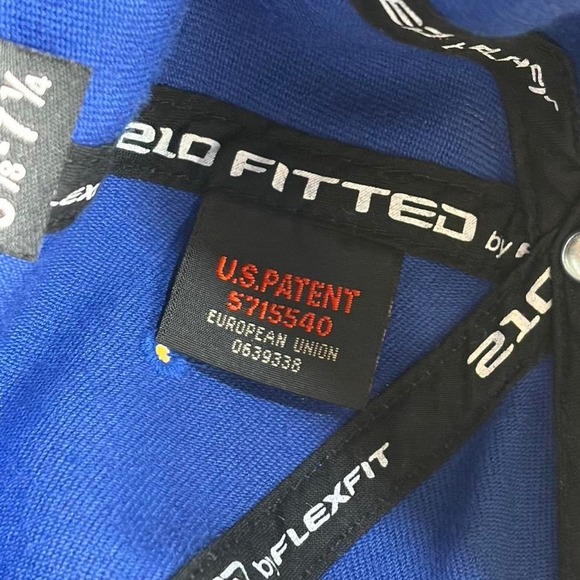 Vintage Element Skateboards Fitted Baseball Hat Cap Blue 6 7/8-7 1/4 - Picture 8 of 8